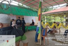 TPS 13 Kelurahan Bagan Keladi Paslon H Paisal – Sugiyarto Menang Telak Penghitungan Suara di TPS 13 Kelurahan Bagan Keladi
