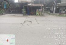 Jalan Cut Nyak Dien Dijadikan Jalur Neraka Truk Bertonase Besar, Warga Purnama Terancam Keselamatan