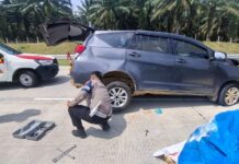 Kecelakaan Maut di Tol Kisaran, Empat Meninggal dan Tiga Orang Luka-luka